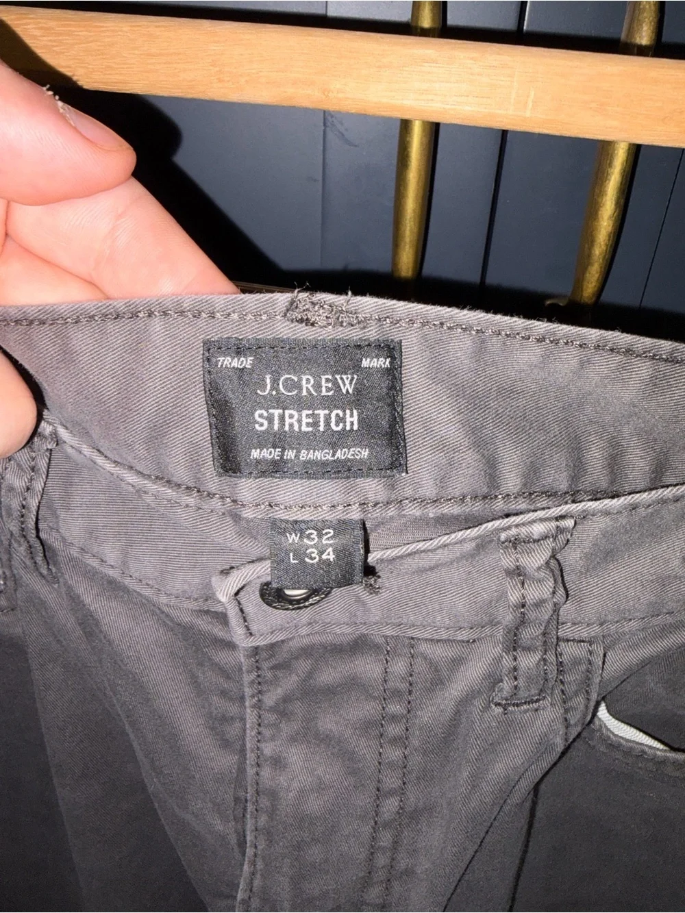 J. Crew 484 Slim-fit stretch chino pant